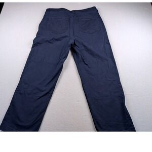 Wit & Wisdom Ab-solution Navy Blue Straight Leg Chino Pants Womens Size 12
